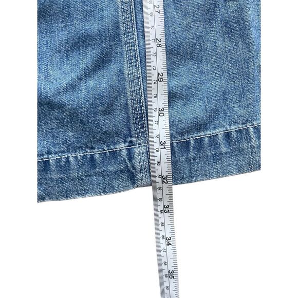 Gap light wash denim button-down heritage mini dress - Picture 5 of 5